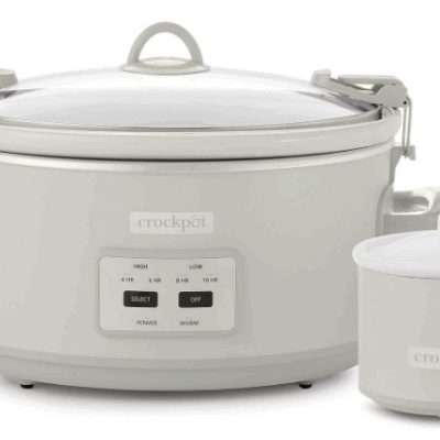 Crockpot Designer Series 7 Qt Slow Cooker With Little Dipper  – Just $42.72 Shipped! Was $119.99!