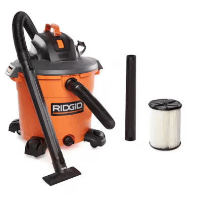 RIDGID 16-Gallon 5.0 Peak HP Wet/Dry Shop Vac – Now $59.88 (Reg. $119.99)