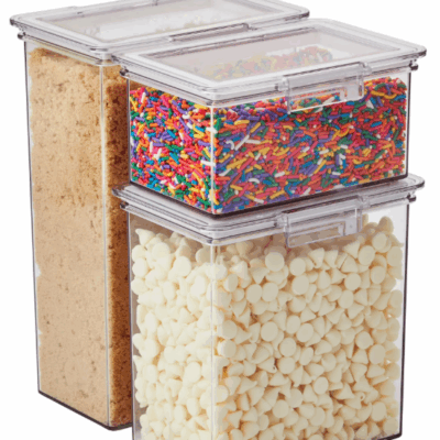 The Home Edit Clear Food Storage Containers 3 Piece Set – Now only $6.96 (Reg. $24.98)