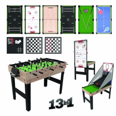 Multi Game Table Set Just $89.99(Reg. $250) Includes: Archery, Air Hockey, Foosball & More!