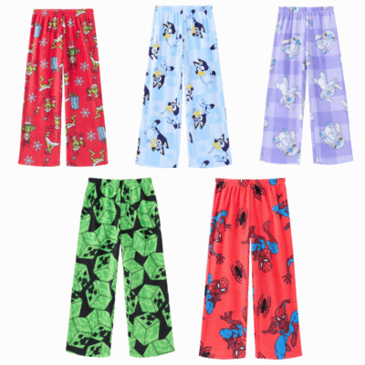 Kids Character Pajama Pants Just $5!