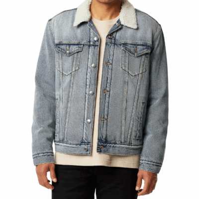 Levi Strauss Signature Men’s Faux Shearling Trucker Jacket – $28.49 (Reg. $56.98)