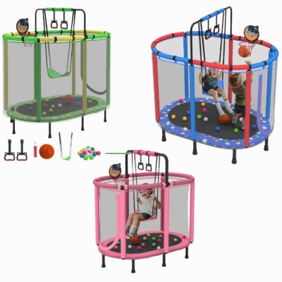 Toddler Trampoline Deals with Swings starting at $65.99 (Reg. up to $169.99)