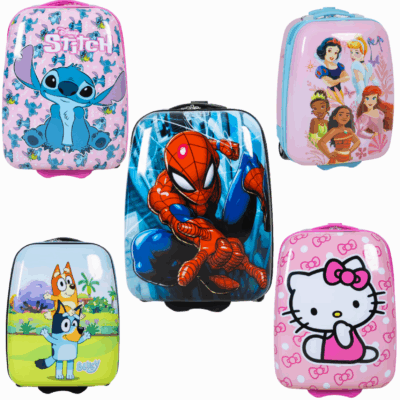 16″ Kids’ Character Carry-On Spinner Luggage – Down to $29.00 (Reg. $79.99)