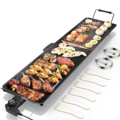35-Inch Electric Teppanyaki Grill with Adjustable Temperature – Now $42.99 (Reg. $69.99)