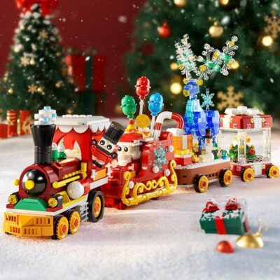 Christmas Train Building Block Set just $19.49 (Reg. $38.99!)