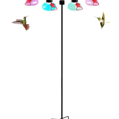 Solar Hummingbird Feeder Stand now $24.64 (Reg. $49.29!)