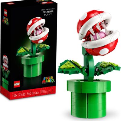 LEGO Super Mario Piranha Plant Building Set – Just $35.99 (Reg. $59.99) PLUS Light Kit Option