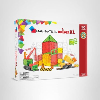 MAGNA-TILES Builder XL 50 Piece Construction Set – Now $34.99 (Reg. $99.99)