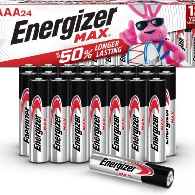Energizer MAX AAA Batteries 24‑Count Down To Just $8.44 (Reg. $21.98)