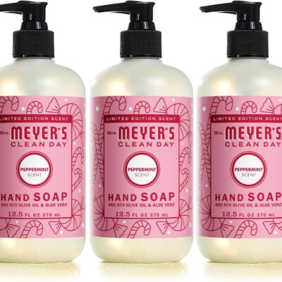 Mrs. Meyer’s Peppermint Hand Soap 3 Pack – Just $7.62 (Reg. $14.67)