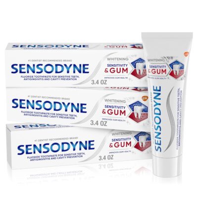 Sensodyne Sensitivity & Gum Whitening 3-Pack Now Only $10.33 (Reg. $19.41!)