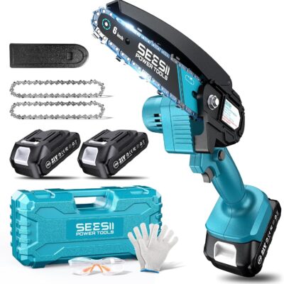 Cordless Mini Chainsaw is Now Just $19.85 (Reg. $33.65!)