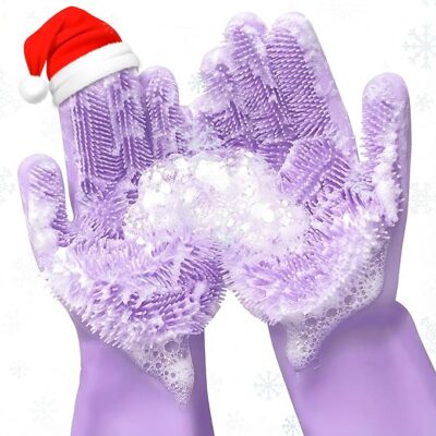 Silicone Dish Gloves with Scrubbers Now Just $7.88 (Regularly $11.99)