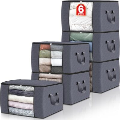 Fab Totes Storage Bags 6‑Pack $9.94 (Reg. $25.99)