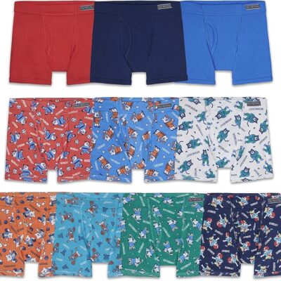 Fruit of the Loom Boys & Toddler Boxer Briefs 10-Pack Only $9.79 (Reg. $20.99!)