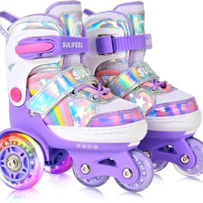 Rainbow Unicorn Adjustable Roller Skates – Now $35.99 (Reg. $59.99) – 40% off!