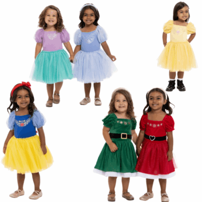 Disney Princess Toddler Cosplay Tutu Dresses now $4.99 (Reg. $15.98!)
