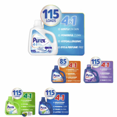 Purex Liquid Laundry Detergent – Now Juat $6.97 after $2 cash back offer (Reg. $9.97)