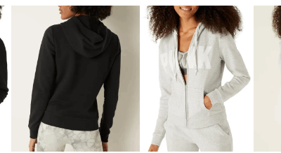 Victoria’s Secret PINK Full Zip Sweatshirt Only $19.99 (Reg. $52.95)
