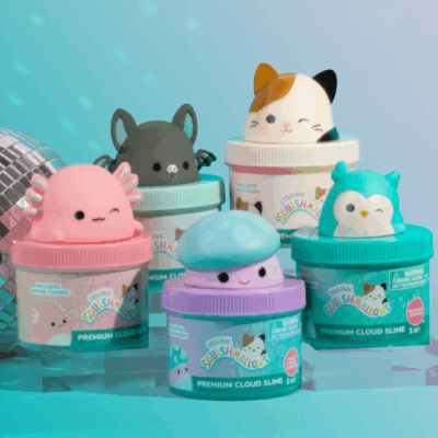 Original Squishmallows Scented Slime Jars 5 Piece Set – Now $15.00 (Reg. $44.85)