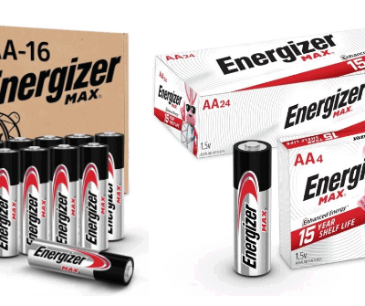 Energizer Batteries 16-Ct Just $7.40 (Reg. $16.64) Or 24-Ct Just $11.11 (Reg. $21.98!)