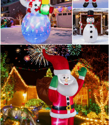 Christmas Inflatable Yard Decor From $15.99 (Reg. Up To $76.99!)