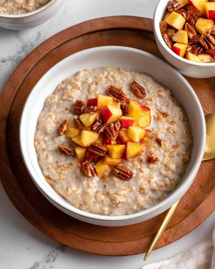 Image for Slow-Cooker Apple Cinnamon Oatmeal Recipe