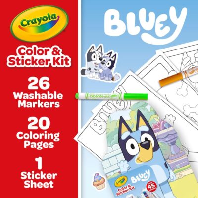 Crayola Bluey Art Kit Just $8.60 (Reg. $16.99)