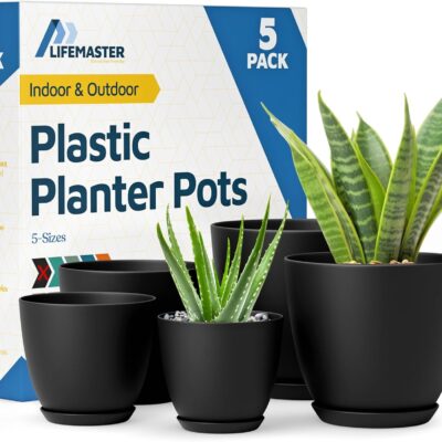 Five Planter Pots Just $7.46 Down From $12.99