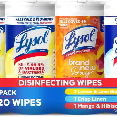Lysol Disinfecting Wipes Just $9.01 (Reg. $14.97)