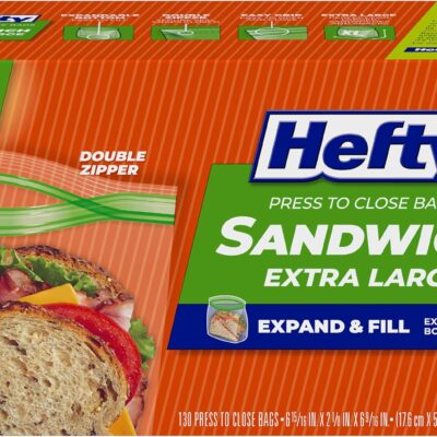 Hefty XL Sandwich Bags Just $3.60 (Reg. $6.99)
