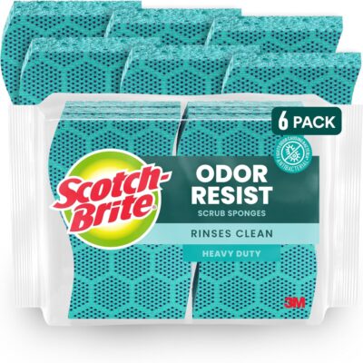 Scotch-Brite Scrub Sponges 6‑Count Just $5.84 WYB 2 (Reg. $11.20 each)