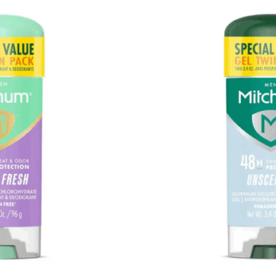 Mitchum Deodorant 2‑Pack As Low As $3.77 Shipped (Reg. $8.99)