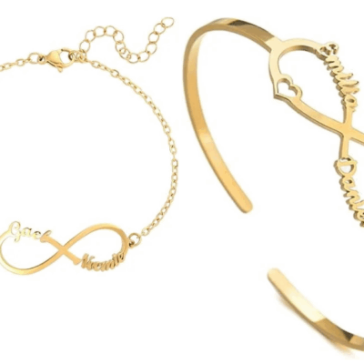 Personalized Infinity Name Bracelet Just $18.49 (Reg. $36.99) Up to 6 Names!
