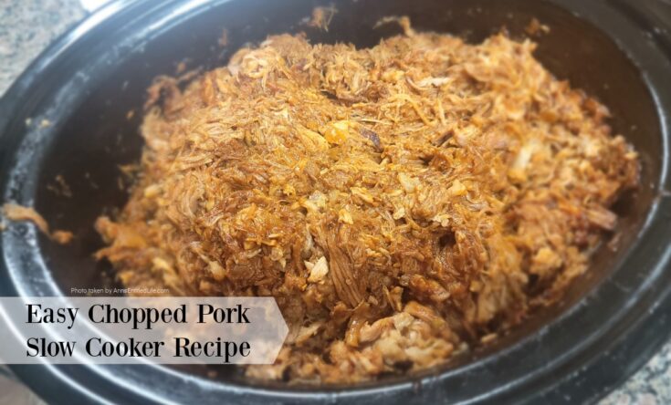 Image for Easy Chopped Pork Slow Cooker Recipe