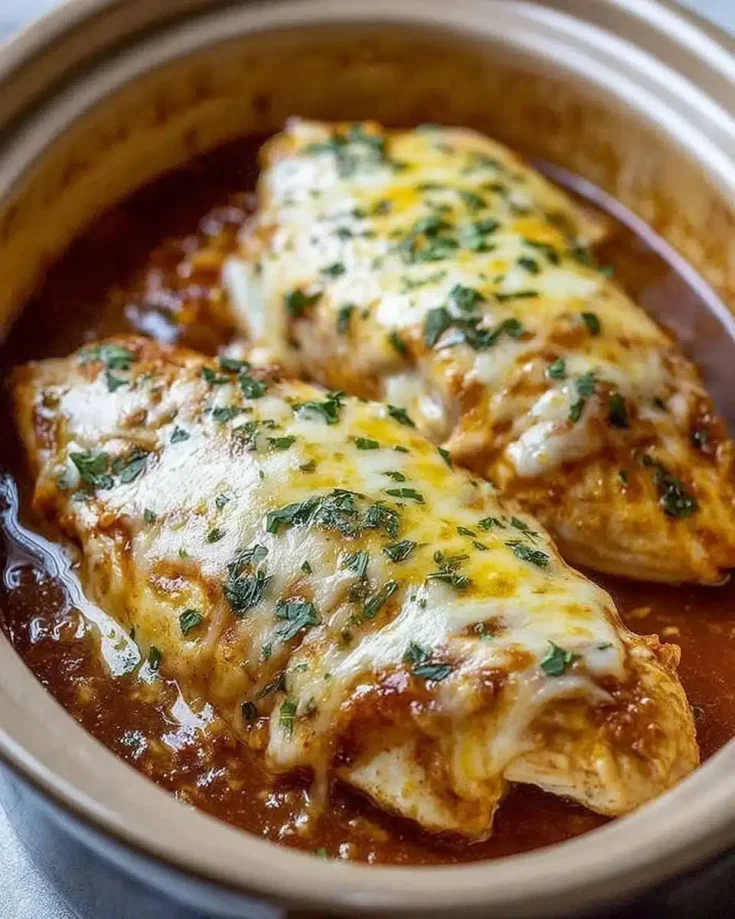 Image for Slow Cooker Mozzarella Chicken