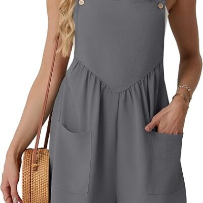 Women’s Sleeveless Romper with Pockets As Low As Just $8.09 (Reg. $14.99)