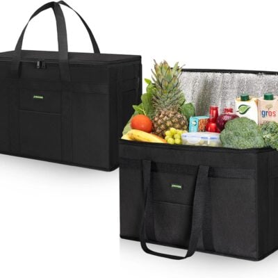 2-Pack 42L Insulated Grocery Bags ONLY $14.99 (Reg. $24.99)