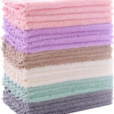 24-Pack Kitchen Dishcloths Half Off Right Now At $5.98 (Reg. $11.99) – That’s Just A Quarter Each!