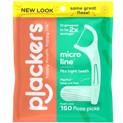 Plackers Floss Picks, 300 Count Just $4.81 + Amazon Credit