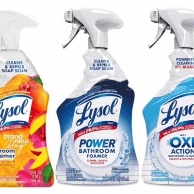 Lysol Bathroom Cleaner Sprays, 32oz Just $2.35 Shipped (Reg. $4.27)