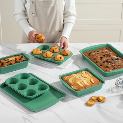 6-Piece Non-Stick Pyrex Bakeware Set Drops to $12.50 – Was $24.97!
