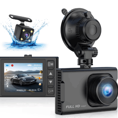 Front & Rear Dash Cam Setup Price Down to Just $29.99 (Reg. $64.99)