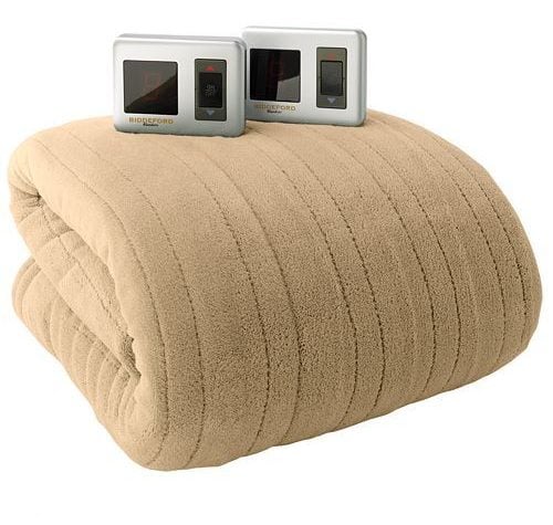 Biddeford Plush Heated Electric Blanket Only $49.49 Down From $160 At Kohl’s!