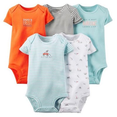 Baby Boy Carter’s 5-pk. Bodysuits As Low As $8.40 At Kohl’s!