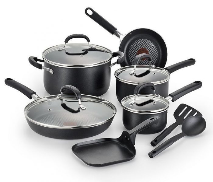 T-Fal OptiCook 12-pc. Nonstick Cookware Set Only $64.99! (Reg. $180!)