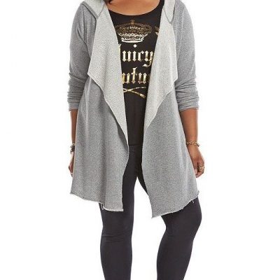 Juicy Couture Flyaway Hoodie (Plus) On Sale For $37.80 Get It For $20.24!