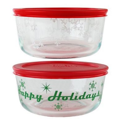 Pyrex 4-pc. Holiday Food Storage Set Just $5.09 At Kohl’s!