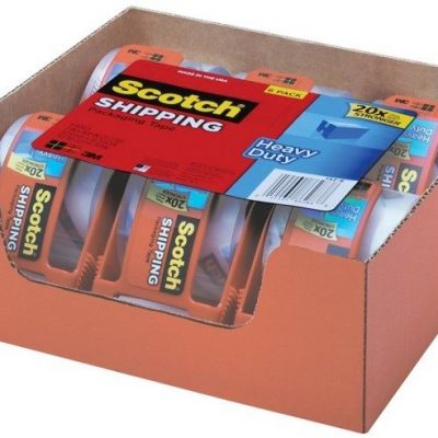 Scotch Heavy Duty Packaging Tape With Dispenser Just $1.27 Each!  PLUS FREE Shipping!